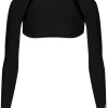 Sparms Sun Protection Shoulder Wrap (Shawl) - Black