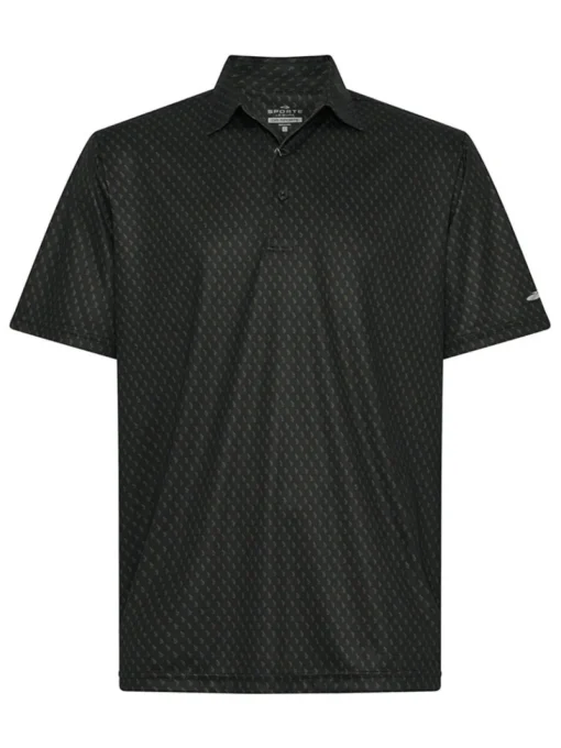 Sporte Leisure Dri-Sporte Field Mens Polo - Black