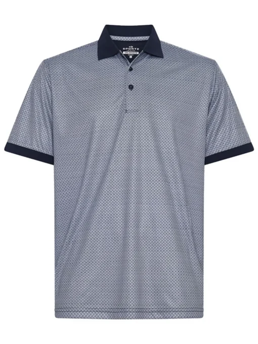 Sporte Leisure Dri-Sporte Transit Mens Polo - French Navy