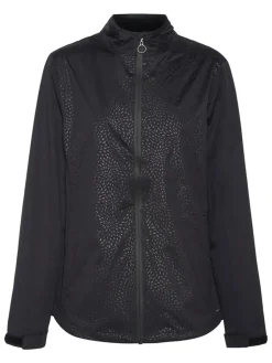 Sporte Leisure Women'S Extreme-Tec Embossed Rain Jacket - Black