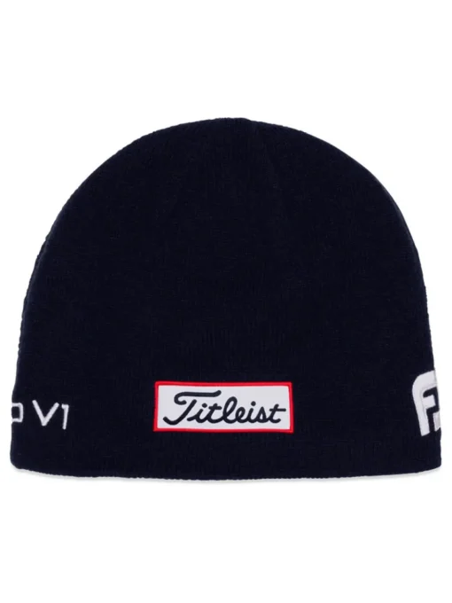 Titleist Merino Wool Beanie - Navy/White