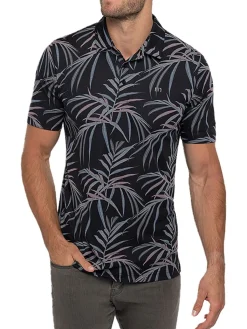 Travis Mathew Buzz Words Polo - Black
