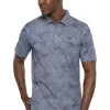 Travis Mathew Dolphin Dive Polo - Heather Peacoat