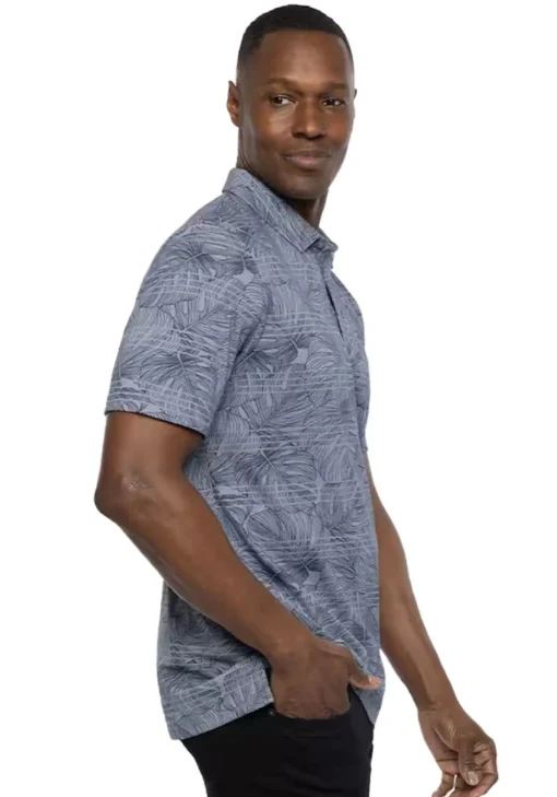 Travis Mathew Dolphin Dive Polo - Heather Peacoat