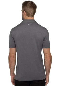 Travis Mathew Endless Horizon Polo - Heather Dark Grey