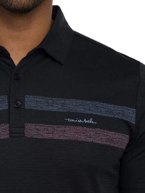 Travis Mathew Guided Tour Polo - Black