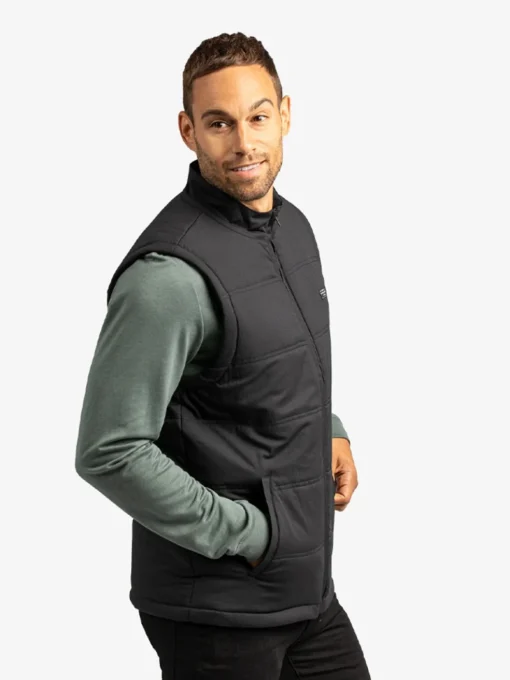 Travis Mathew Interlude Puffer Vest - Black