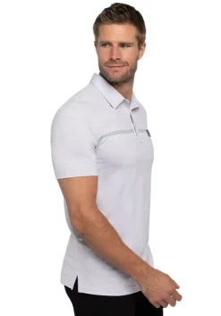 Travis Mathew Neotropical Polo - Heather Light Grey