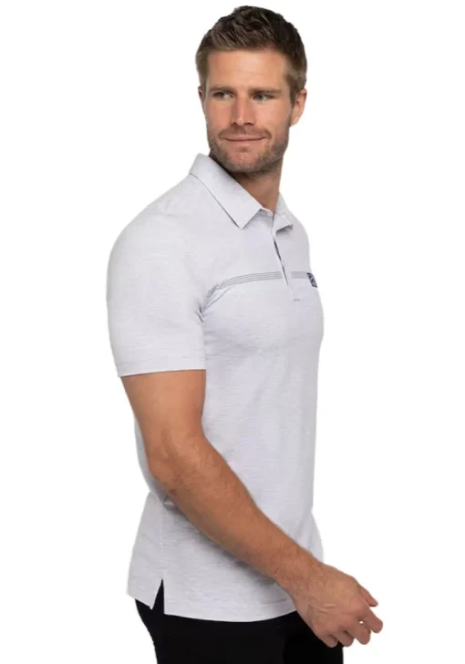 Travis Mathew Neotropical Polo - Heather Light Grey