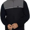 Travis Mathew Pascuales Vest - Heather Grey Pinstripe