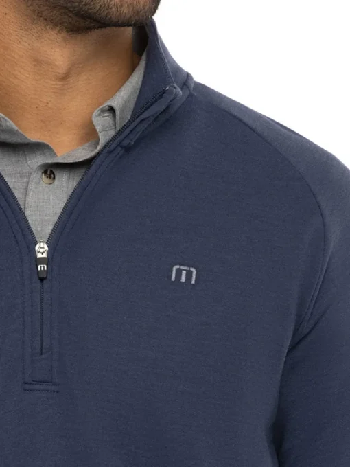 Travis Mathew Upgraded 1/4-Zip - Navy