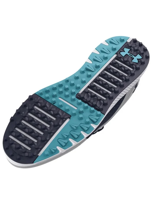 Under Armour Charged Draw 2 Spikeless Golf Shoes - Mod Grey/Midnight