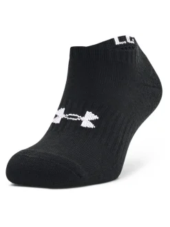 Under Armour Core No Show 3-Pack Socks