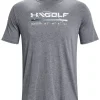 Under Armour Golf Swing Bar Ss Tee - Downpour Grey/Gravel