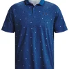 Under Armour Iso-Chill Edge Polo - Blue Mirage/Midnight Navy