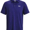 Under Armour Playoff 3.0 Printed Polo - Sonar Blue/Blue Foam