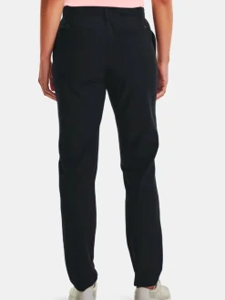Under Armour Women'S Links Pants - Black/Metallic Silver