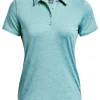 Under Armour Women'S Playoff Polo - Blue Foam/White