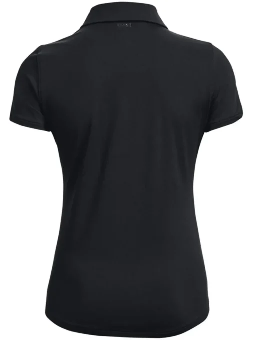 Under Armour Women'S Playoff Polo - Black/Jet Grey